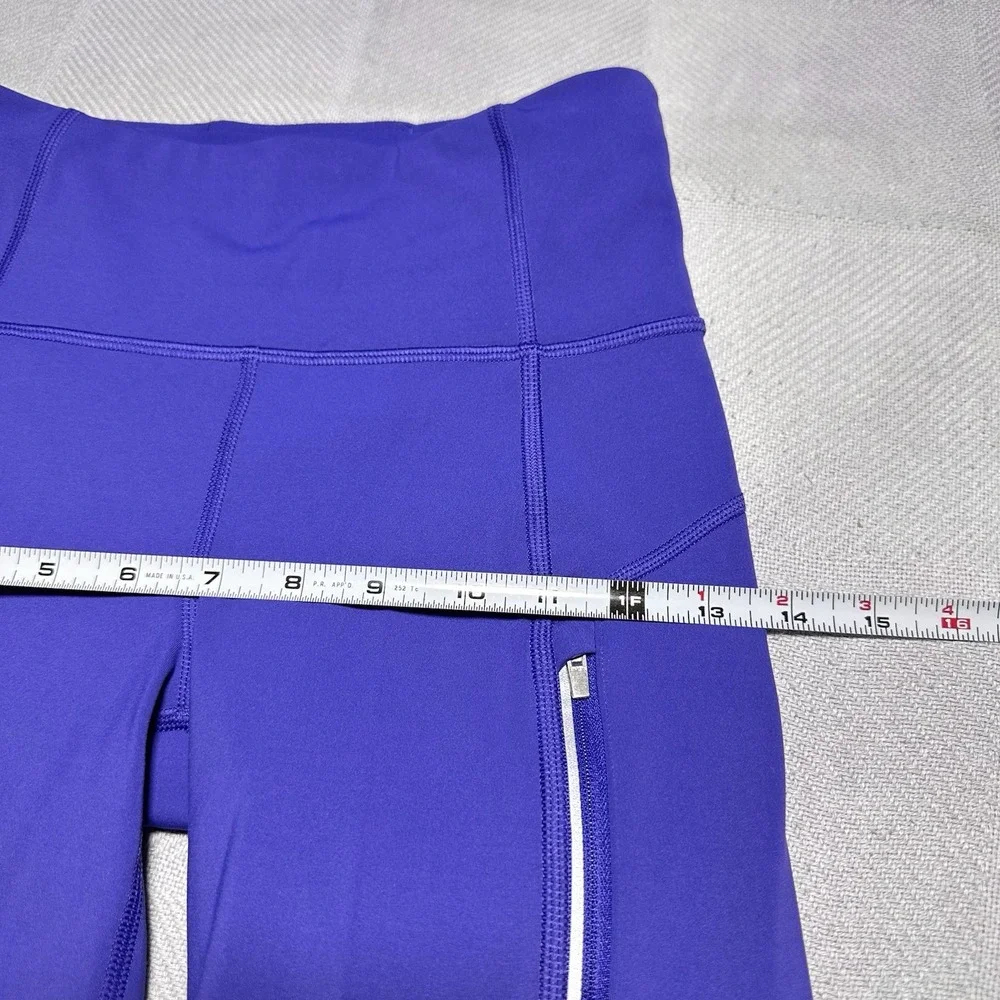 Athleta Rainier Bootcut Pants Womens Size XS Purple Flare High Rise Athleisure - Picture 12 of 16